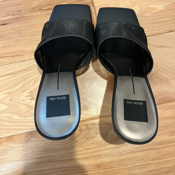 Dolce Vita Narda Heels Onyx Mesh Size 9 - Picture 7 of 8